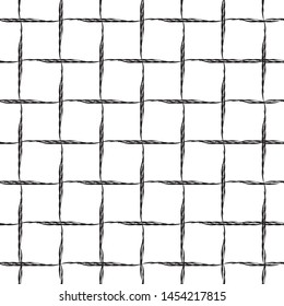 Abstract striped stains distressed background. Seamless pattern.