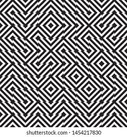 Abstract striped stains distressed background. Seamless pattern.