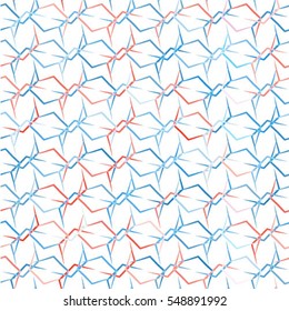 Abstract striped stains distressed background. Seamless pattern.