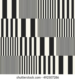 Abstract striped subtle checkered background. Seamless pattern.