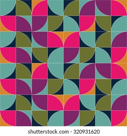 Abstract striped textured geometric pattern. Vector Background.