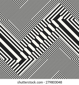 Abstract striped textured geometric seamless pattern.