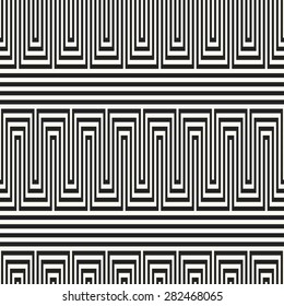 Abstract striped textured geometric seamless pattern.