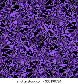 Abstract striped textured geometric seamless pattern. Vector illustration.