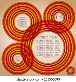 Abstract Striped Vector Background