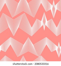 abstract striped vector seamless pattern line perspective straight corner zigzags seamless pattern. Background for websites, postcards, promo … Wallpapers for your creative works