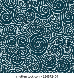 abstract striped vector seamless wave line background wallpaper pattern can be used for textile