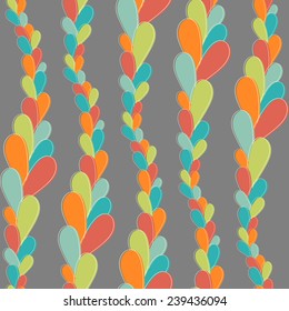 abstract striped wavy seamless pattern
