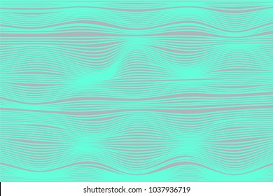 Abstract Stripes Background with 3d Effect. Distorted Curved Lines. Futuristic Wavy Illustration. Abstract Background for Web Design, Wallpaper, Banner, Presentation, Cover, Brochure, Musical Poster.