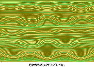 Abstract Stripes Background in Ethnic Style. Distorted Curved Lines. Wavy Illustration in Hipster Style. Colorful Abstract Background for Web Design, Wallpaper, Presentation or Your Project.