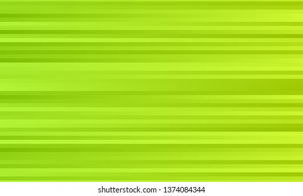 Abstract stripes background with green and yellow blurry gradient, vector illustration