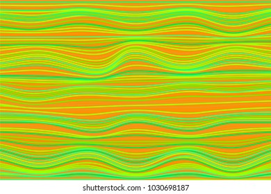 Abstract Stripes Background in Hipster Style. Distorted Curved Lines. Bright Wavy Illustration. Colorful Abstract Background for Web Design, Wallpaper, Presentation or Your Project.