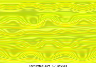 Abstract Stripes Background in Hipster Style. Distorted Curved Lines. Bright Wavy Illustration. Colorful Abstract Background for Web Design, Wallpaper, Presentation or Your Project.