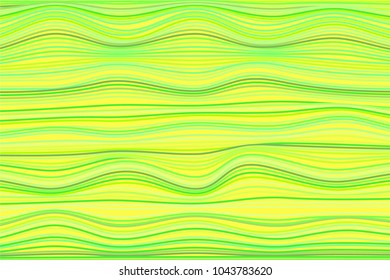 Abstract Stripes Background in Hipster Style. Distorted Curved Lines. Bright Wavy Illustration. Colorful Abstract Background for Web Design, Wallpaper, Presentation or Your Project.