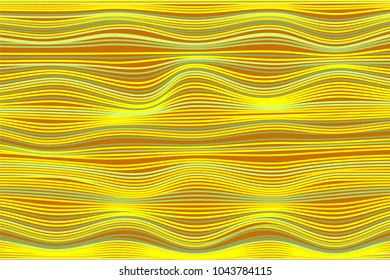 Abstract Stripes Background in Hipster Style. Distorted Curved Lines. Bright Wavy Illustration. Colorful Abstract Background for Web Design, Wallpaper, Presentation or Your Project.
