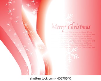abstract stripes background with twinkle star and sample text