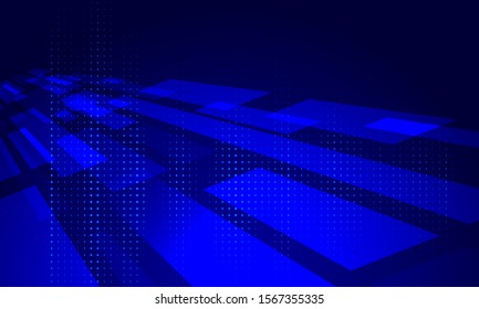 Abstract stripes card template illustration