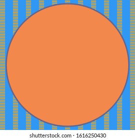 An abstract stripes and circle background image.
