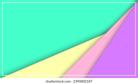 Abstract stripes diagonal pattern vector overlay layer on green background.Vector graphic illustrator.