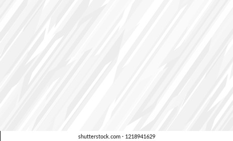 Abstract Stripes Lines White and Gray Vector Background.