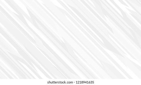 Abstract Stripes Lines White and Gray Vector Background.