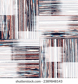 abstract stripes patchwork pattern on textures background