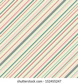 Abstract stripes retro seamless pattern.