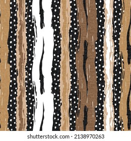 abstract stripes seamless pattern on white background