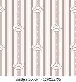 Abstract stripes. Vector illustration of seamless pattern.