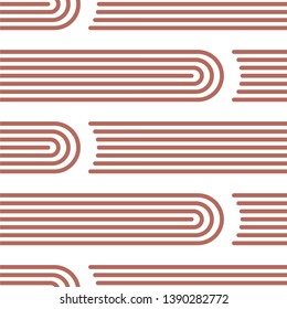 Abstract stripes. Vector illustration of seamless pattern.