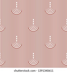 Abstract stripes. Vector illustration of seamless pattern.