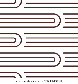 Abstract stripes. Vector illustration of seamless pattern.