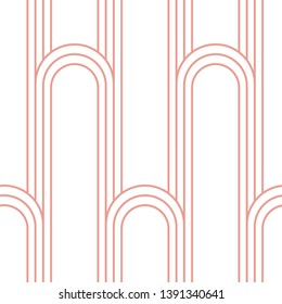 Abstract stripes. Vector illustration of seamless pattern.