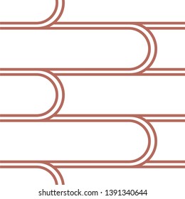 Abstract stripes. Vector illustration of seamless pattern.