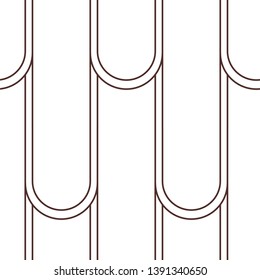 Abstract stripes. Vector illustration of seamless pattern.