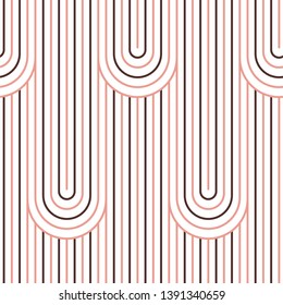 Abstract stripes. Vector illustration of seamless pattern.
