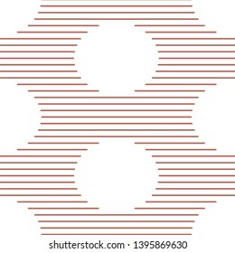 Abstract stripes. Vector illustration of seamless patterns.