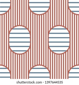 Abstract stripes. Vector illustration of seamless patterns.