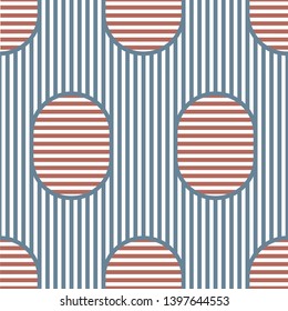 Abstract stripes. Vector illustration of seamless patterns.