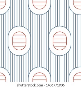 Abstract stripes. Vector illustration of seamless patterns.