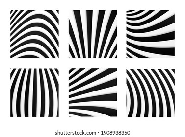 Abstrakter, gestreifter Hintergrund. Minimaler Hintergrund mit schwarzen Streifen.