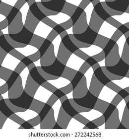 Abstract stripped geometric seamless background. Vector illustration