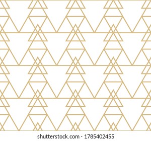 Abstract stripped triangular geometric background. Vector illustration