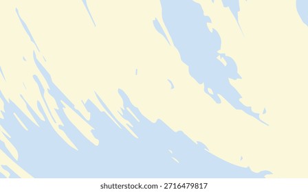 Traços abstratos em azul e creme, formas irregulares, textura de pincelada, para projetos de design gráfico, um fundo artístico moderno, use como sobreposição e textura artística, 183 caracteres