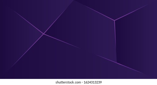Abstract strong luxury dark blue wallpaper and polygonal shine light background. Illustration vector design template