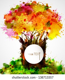 abstract strong tree forming by blots