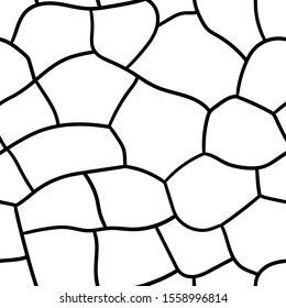 abstract structure. black lines. seamless vector pattern. natural design