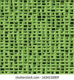 Abstract Structure Blocks Generative Art background illustration