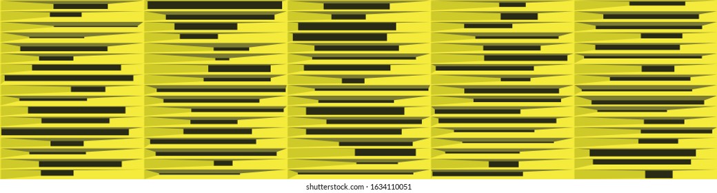Abstract Structure Blocks Generative Art background illustration
