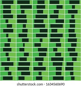 Abstract Structure Blocks Generative Art background illustration